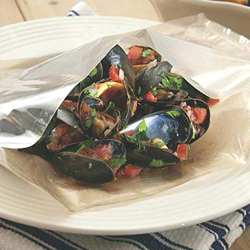 Roasting Bags for Oven Cooking. Perfect for Meat, Chicken, Fish, Poultry, Vegetables and more. Medium Size 10''x15'' up to 5 lbs 8pcs