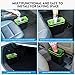 Carbage Can Floor Mat Clip and Bag Securement Band
