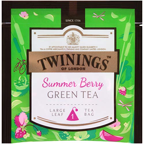 Twinings Discovery Collection Summer Berry Green Tea 20 Large Leaf