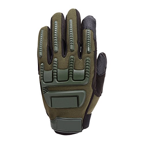 LTS®Cosplay of Counter Strike outdoor seal all referring caterpillars gloves [+ windproof + antiskid + shockproof] field training multipurpose gloves (Army color)