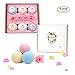 Bath Bombs Gift Set 9 Mixed Color Large Natural Organic Relax Bath Spa Bomb Kit for Women Men Children Fizzy Mild Super Nice Scents Handmade Best Birthday Valentine Christmas Bath Bomb Gifts 4.2oz