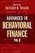 Advances in Behavioral Finance, Volume II (Roundtable Series in Behavioral Economics) - Book by Richard Thaler