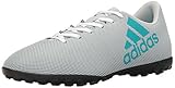 adidas Men's Shoes | X 17.4 Turf Soccer, White/Energy Blue/Clear Grey, (10 M US)
