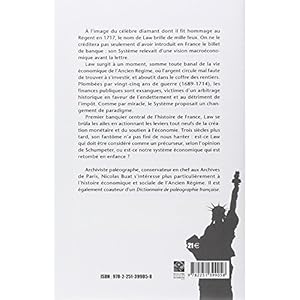 John Law (Penseurs De La Liberte) (French Edition)