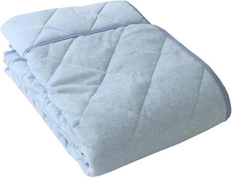 Amazon Co Jp 西川 リビング 肌掛け 布団 シングル 洗える リバーシブル 冷感 タオル地 接触冷感 吸水 抗菌 ブルー ホーム キッチン