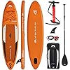 AQUA MARINA FUSION SUP inflatable Stand Up Paddle Surfboard Board Paddel