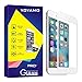iphone 6s screen protector,Yoyamo 3D Full Cover High Definition Round Angle Crystal Clear High Response Hard Tempered-Glass Screen Protector for Apple iPhone 6 and 6s (White)