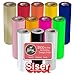 12 Pack of Siser Easyweed Heat Transfer (T-Shirt Vinyl) 15 Inches by 3 Feet Rolls - 12 Rolls Plus Design Card