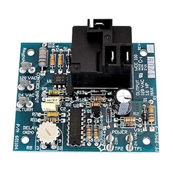 Amazon.com : Raypak Pump Relay Printed Circuit Board 004675F