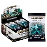 PlayFusion Warhammer Age of Sigmar: Champions Wave 2: Onslaught Booster Display (24) englis