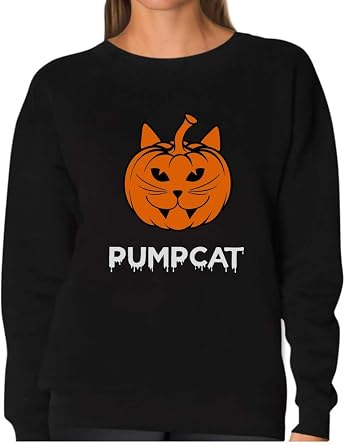 womens jack o lantern sweatshirt