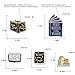 PunkStyle Novelty Plant Animal Enamel Brooches Badge for Women Girls Clothing Bag (Magic Book Set-5pcs)