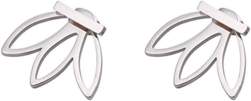 Cuff Climber Ear Wrap Pin Vine Pierced Charms Geometric Clip On Jewelry Lotus Studs Ear Crawler Earrings