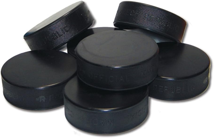 A&R Sports Ice Hockey Puck (Pack of 12) : Sports & Outdoors