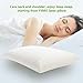 Natural Latex Pillow for Sleeping, YiiMO Breathable Ergonomic Contour Pillows for Neck/Shoulder Pain and Fatigue Relief (Queen-classic)