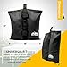 Outrav Canopy Sand Bags - Tent Weights for Outdoor Canopy, Sun Shelter, Pop Up Tent, Gazebo, Party Tent - Easy to Use, Heavy Duty Strong Material - Sandbag Gazebo Weights, Pack of 4 (Black)
