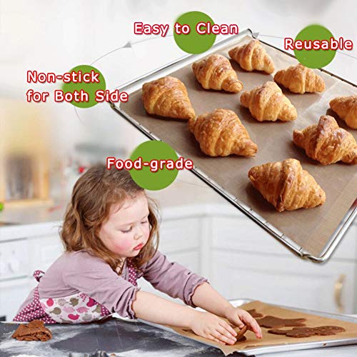 image for LokiLux Non-stick Reusable Oven Liners for The Bottom of Gas, Electric