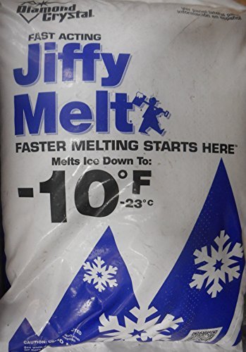 Cargill Salt Diamond Crystal Jiffy Melt Blended Ice Melter, 40 Pound -- 1 each.