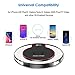 JETech 2170-Wireless-Charger-BK Universal Wireless Charger Qi Charging Pad