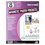 Freez A Frame Clear Magnetic Picture Frames 8 Pack