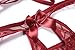 Women's Swirl Mesh Babydoll Set Lingerie Nightwear Sleepwear Dress(Wine,M)