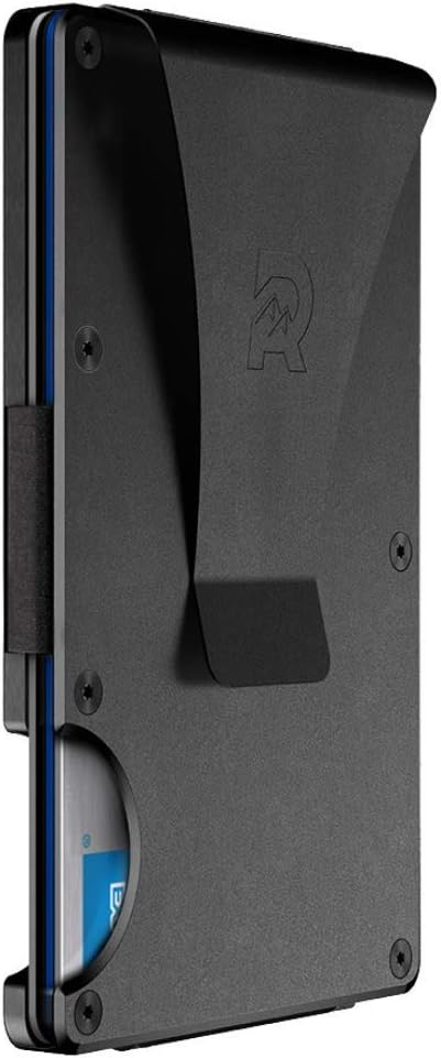 Ridge Wallet for Men, Slim Minimalist Compact Wallet and Card Holder