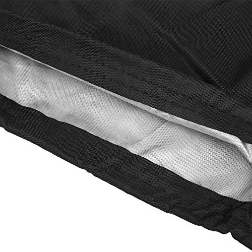 Bicaquu 210D Oxford Cloth Black PU Umbrella Cover Waterproof Anti-UV Anti-Dust Outdoor Use(240x57x57) - Thumbnail 7