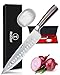 Professional Kitchen Chef Knife 8 Inch - Chopping Carving German Quality Stainless Steel with Ergonomic Handle, Giftbox And Bonus Soap Odour Remover by ZhuChef