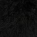 Sweet Home Collection Mongolian Long Hair Decorative Throw Pillow, 18