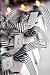 LaRibbons Black and White Striped Grosgrain Ribbon for Gift Wrap Ribbon, 1-1/2 Inch by 10 Yard/Spool