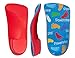 Powerstep boys Powerkids Insole, Blue, Youth Size 1.5-2.5 US