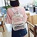 Cute Transparent Laser Backpack Lightweight Casual Children School Satchel