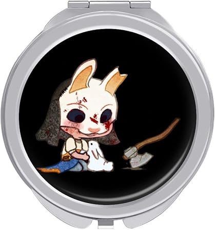 Amazon Co Jp Dead By Daylight デッドバイデイライト ミラー 鏡 携帯 メイクミラー 化粧鏡 手鏡 丸型 パーソナライズ カスタムお オシャレプリント 拡大ミラー 1倍 2倍拡大鏡付 両面コンパクト 携帯ミラー 持ち運び 折りたたみミラー 化粧道具 携帯用化粧鏡 旅行用の
