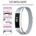 Oitom For Fitbit Alta HR Accessory Bands and For Fitbit Alta Band, (2 Size) Large 6.7