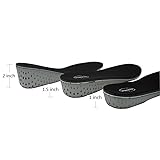 3 Pair HappyStep Full Length Memory Foam Height