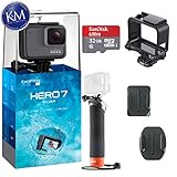 GoPro Hero 7 (Silver) Action Camera w/ 32GB Memory and Floating Grip Bundle