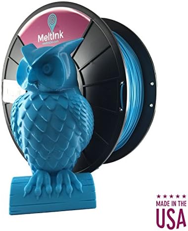 MeltInk3d Neon Blue 2.85mm PLA 3D Printer Filament 1kg