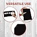 Blank Black Magnet for Car - Blank Magnet to Design Custom Magnets - Magnet Decals for Cars, Trucks, Busses & More! Magnetic Bumper Decal - Super Strong Magnets Long Lasting!(1, 4 x 12 Inches)