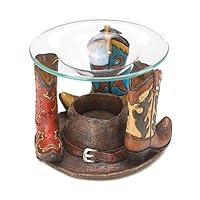Eastwind Gifts 10016204 Cowboy Boots Oil Warmer