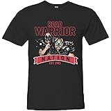 Mens Unisex Road Warriors Road Warrior Nation HQ Wrestling Tee Shirt
