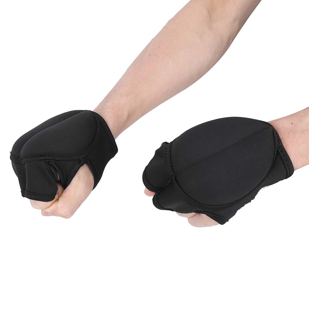 Weighted Gloves 1 Pair Wrist Sandbag for Sculpting Strength Cardio Aerobics Hand Speed Coordination Fitness