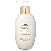 O Boticário Lily Satin Cream Cleanser, Moisturizing Bath Time with Hydration and Luxurious Fragrance, 8.4 Ounce (250ml)