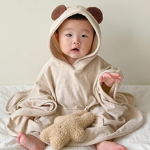 ORGABOO Adorable AnimalThemed Baby Shower Robe/Bathrobe, Beach Towel
