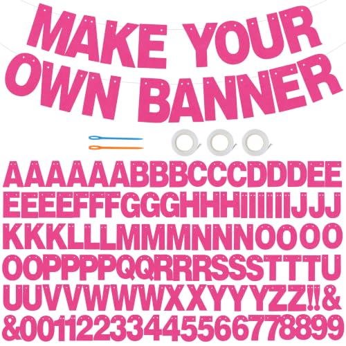 DIY Letter Banner Kit Make Your Own Banner