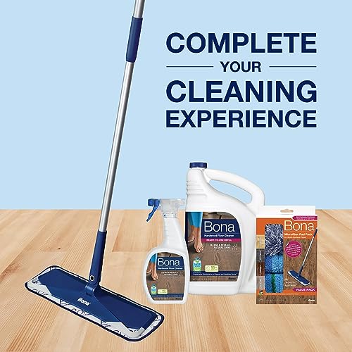 BONA HARDWOOD FLOOR CLEANER SPRAY – 32 FL OZ – UNSCENTED – RESIDUE-FREE HOUSEHOLD FLOOR CLEANING SOLUTION FOR WOOD FLOORS