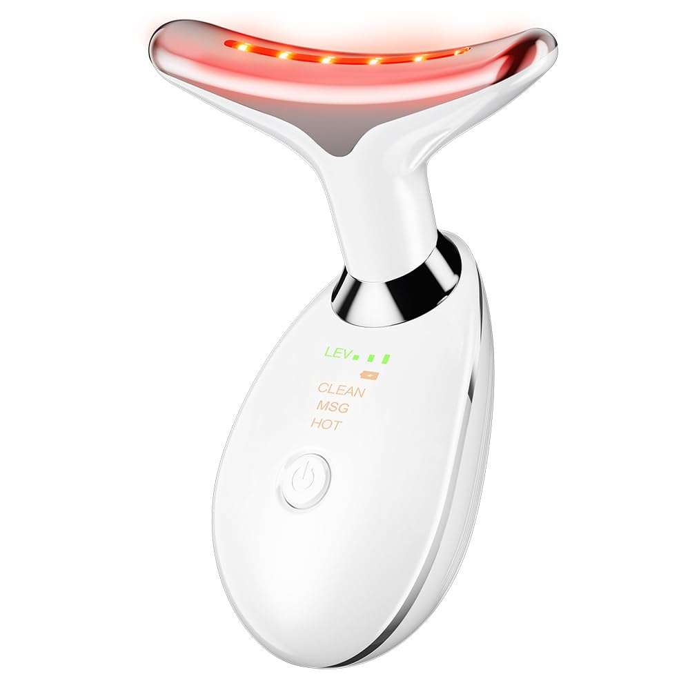 Photo 1 of Neck Face Massager Face Sculpting Tool 3 Colour Modes and Vibration for Facial Massager for Double Chin