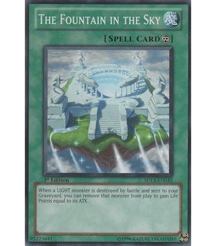 Amazon.com: Yu-Gi-Oh! The Sanctuary in the Sky - SR05-EN026 - Common - 1st  Edition