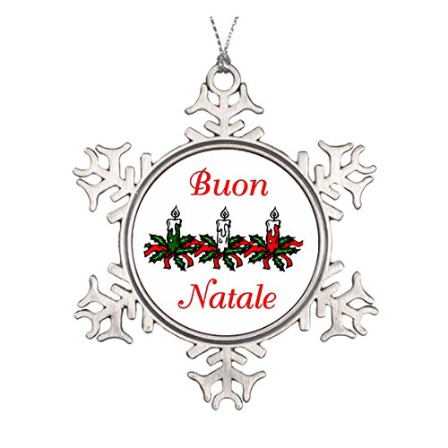Buon Natale Ornament.Buon Natale Merry Christmas Ornament 0069143004467 Amazon Com Books