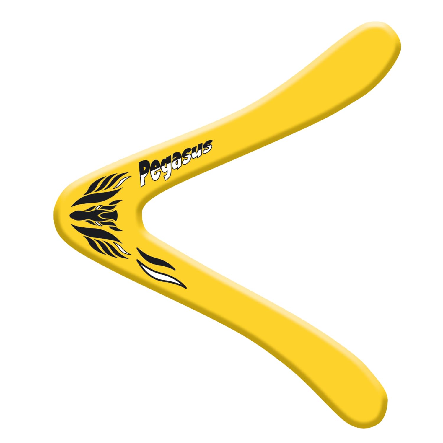 GÜNTHER FLUGSPIELE 1374 - Boomerang Pegasus, ca. 25 cm, Bumerang mit klassischer Form, für Kinder ab 12 Jahren, aus unzerbrechlichem Polypropylen