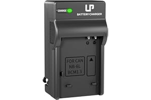 LP NB-6L NB-6LH Battery Charger, Camera Charger for Canon PowerShot S120, SX170 is, SX260 HS, SX280 HS, SX500 is, SX510, SX52